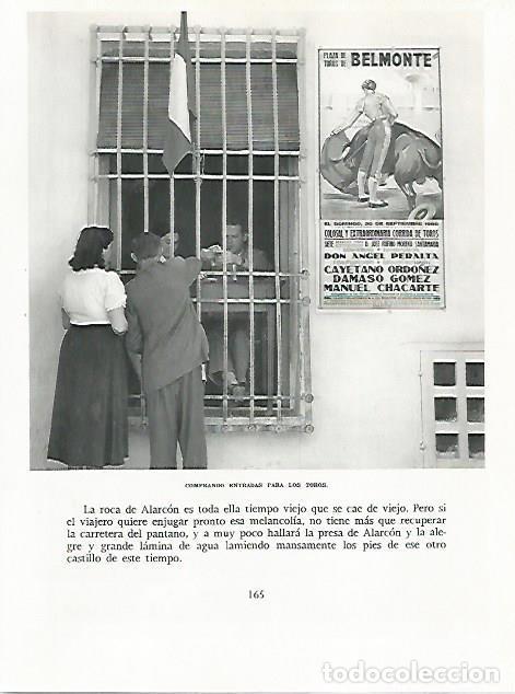 Otros art&iacute;culos de coleccionismo en papel: LAMINA 8912: Plaza de toros de Belmonte Cuenca - G. Gomez de la Serna