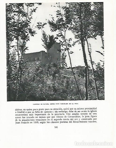 Otros art&iacute;culos de coleccionismo en papel: LAMINA 8997: Castilloo de Batres - G. Gomez de la Serna