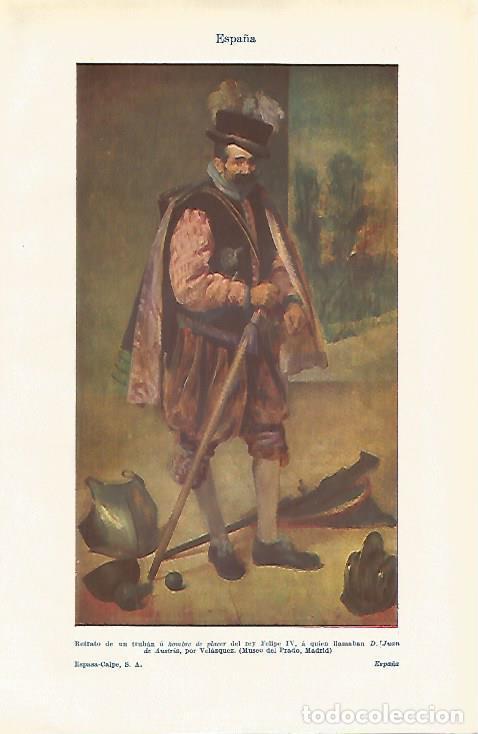 Otros art&iacute;culos de coleccionismo en papel: LAMINA ESPASA 19970: Retrato de un truhan por Velazquez - Varios
