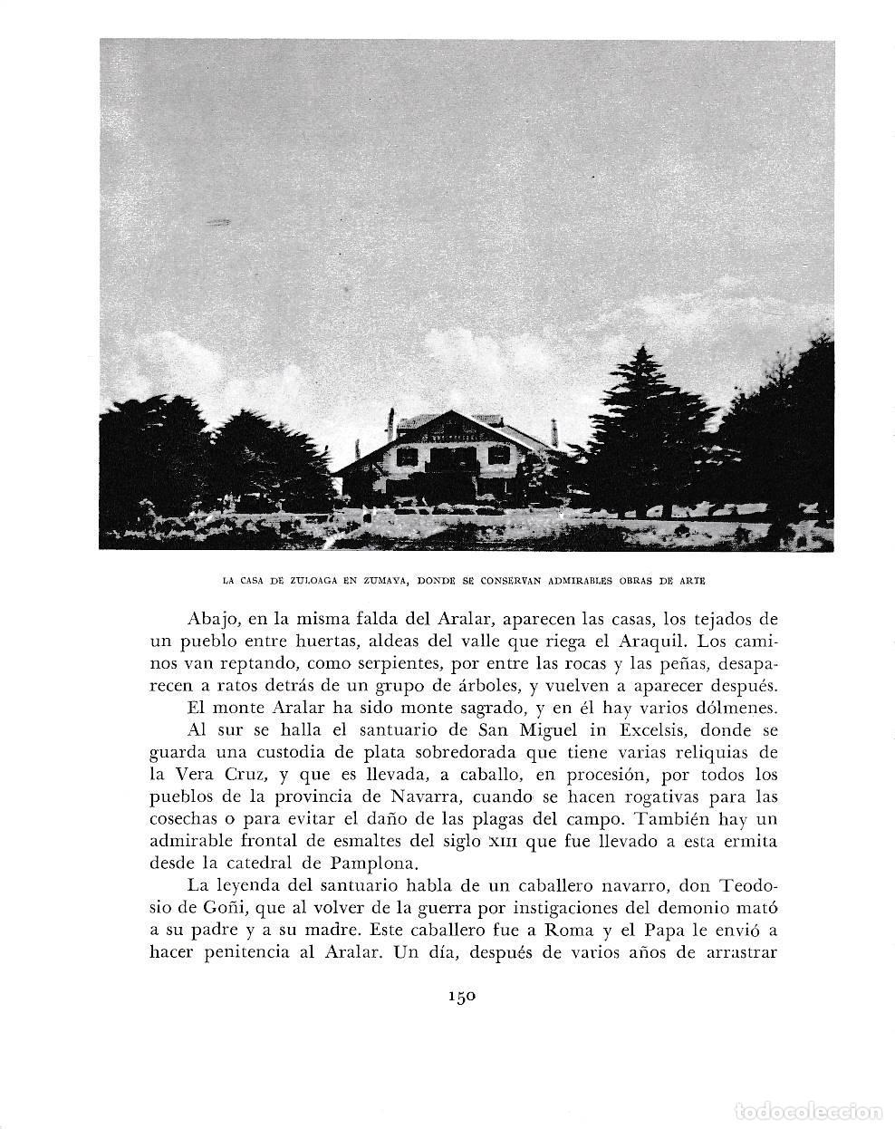 Otros art&iacute;culos de coleccionismo en papel: LAMINA 6147: La casa de Zuloaga en Zumaya - Pio Baroja