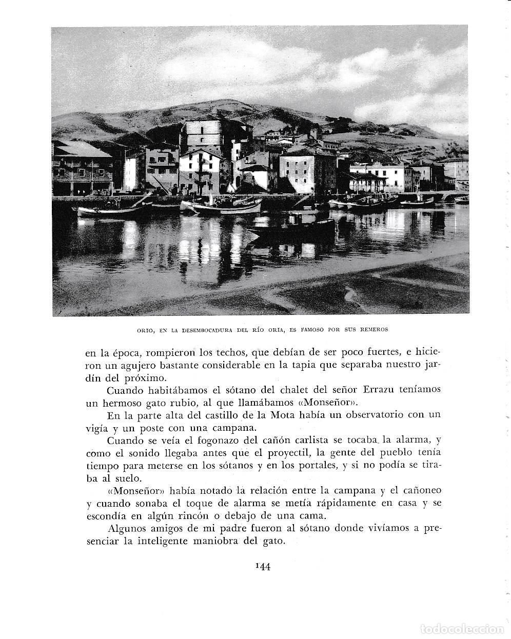 Otros art&iacute;culos de coleccionismo en papel: LAMINA 6144: Orio famosa por sus remeros - Pio Baroja