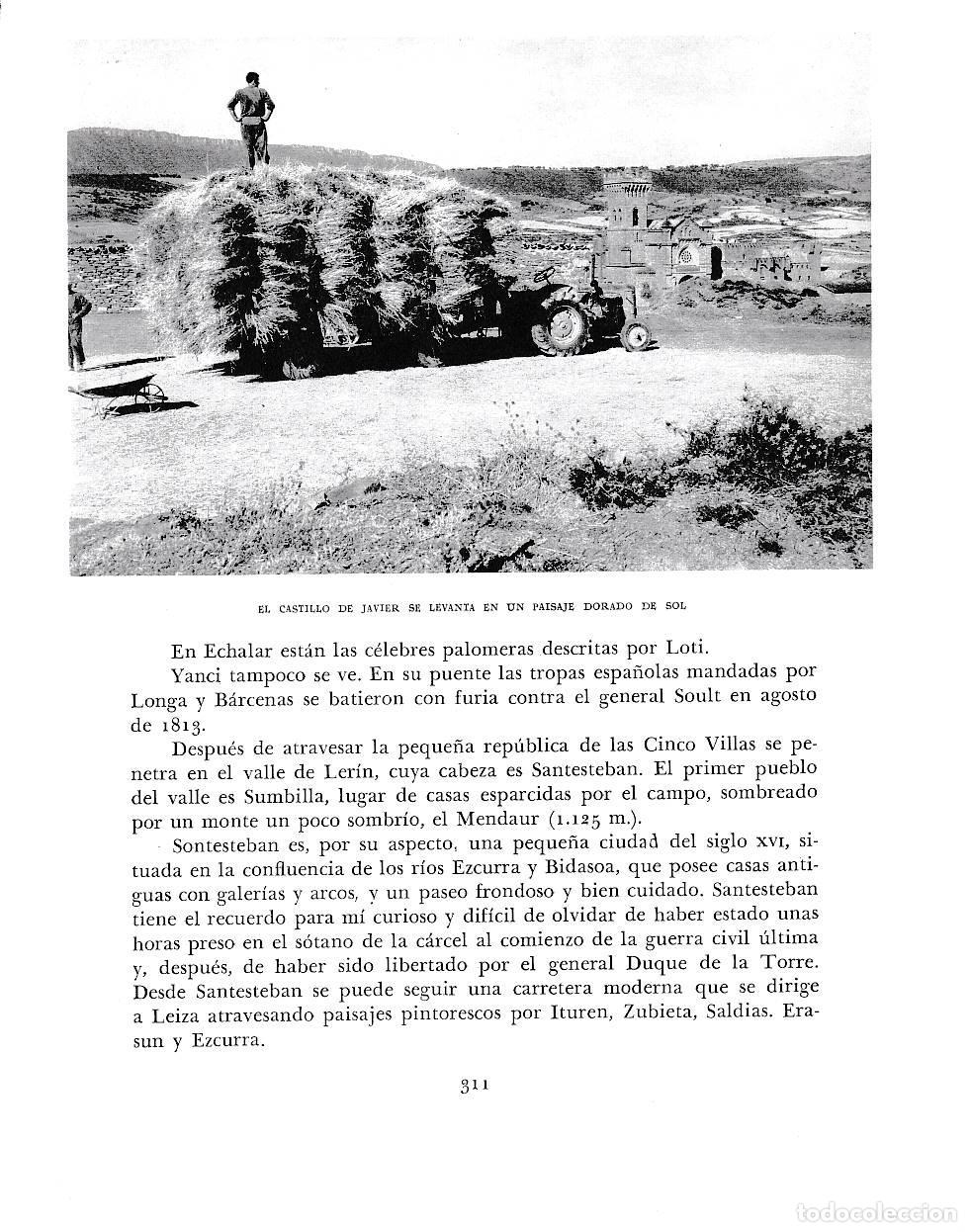 Otros art&iacute;culos de coleccionismo en papel: LAMINA 6221: Castillo San Javier - Pio Baroja