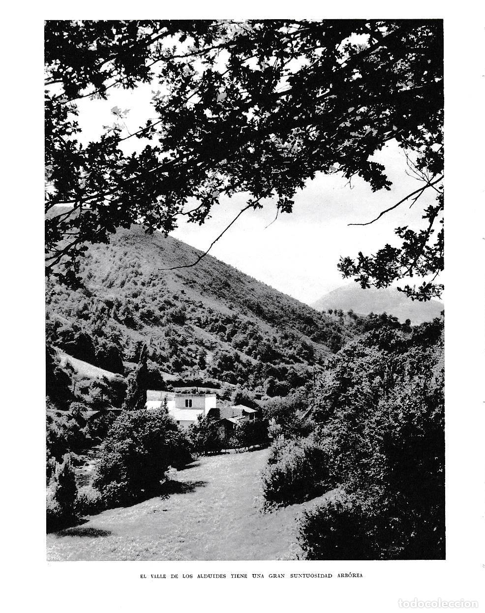Otros art&iacute;culos de coleccionismo en papel: LAMINA 6277: Valle de los Alduides - Pio Baroja
