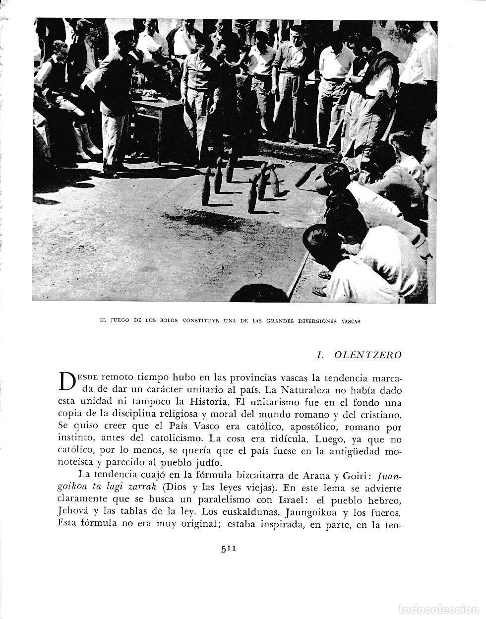 Otros art&iacute;culos de coleccionismo en papel: LAMINA 6307: Juego de los bolos - Pio Baroja