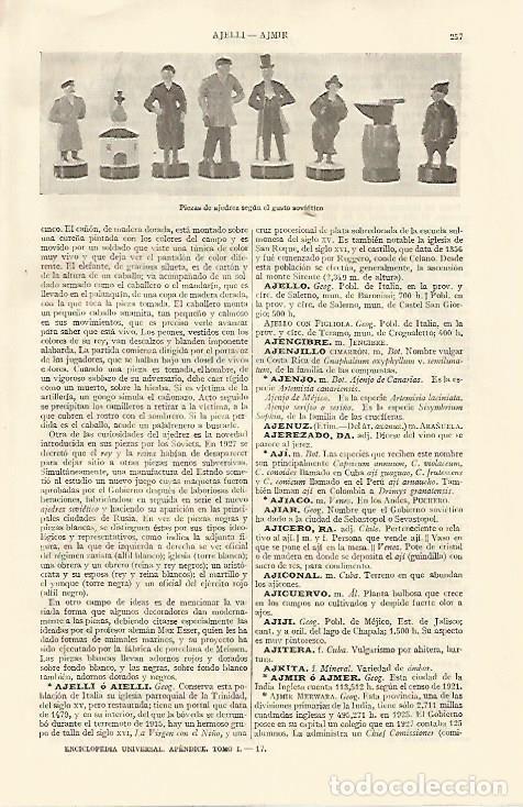 Otros art&iacute;culos de coleccionismo en papel: LAMINA ESPASA 10818: Piezas de ajedrez sovietico - Varios
