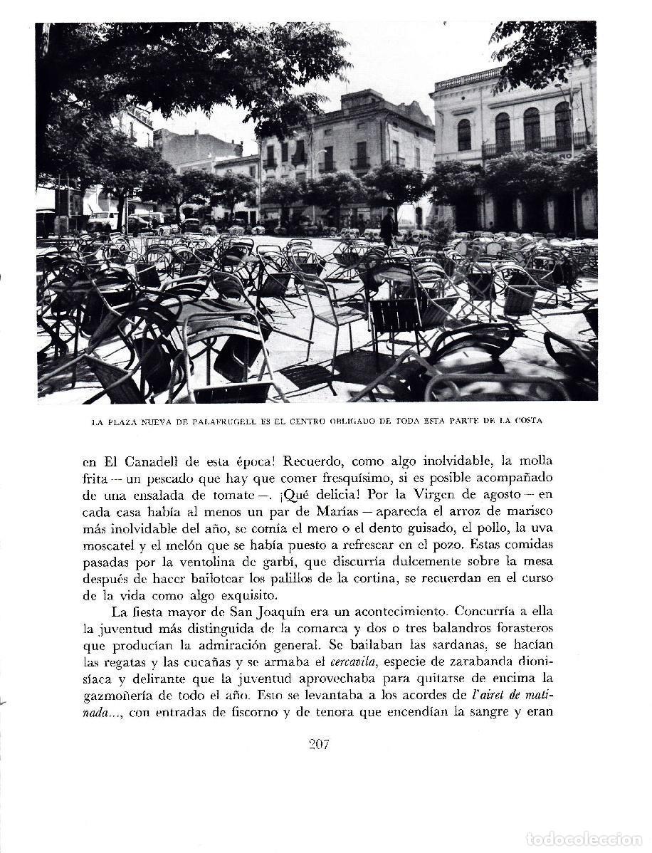 Otros art&iacute;culos de coleccionismo en papel: LAMINA 5725: Plaza Nueva de Palafrugell - Josep Pla