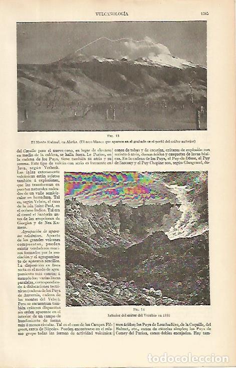 Otros art&iacute;culos de coleccionismo en papel: LAMINA ESPASA 4180: Monte Katmal en Alaska - Varios Autores