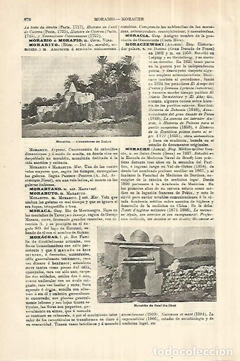 Otros art&iacute;culos de coleccionismo en papel: LAMINA ESPASA 28080: Morabito de Beni Bu Ifrur - Varios