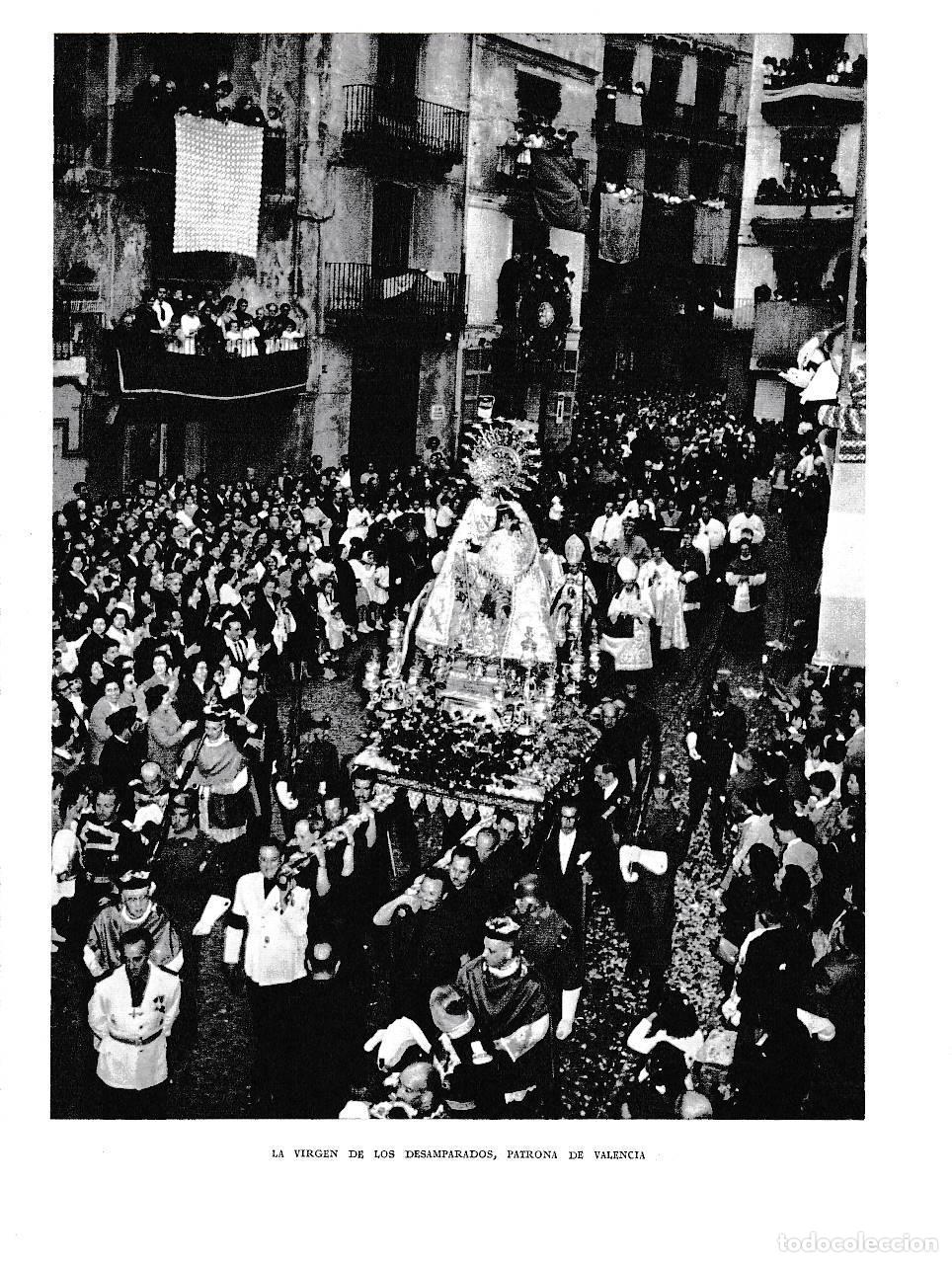Otros art&iacute;culos de coleccionismo en papel: LAMINA 5913: Virgen de los Desamparados patrona de Valencia - Joan Fuster