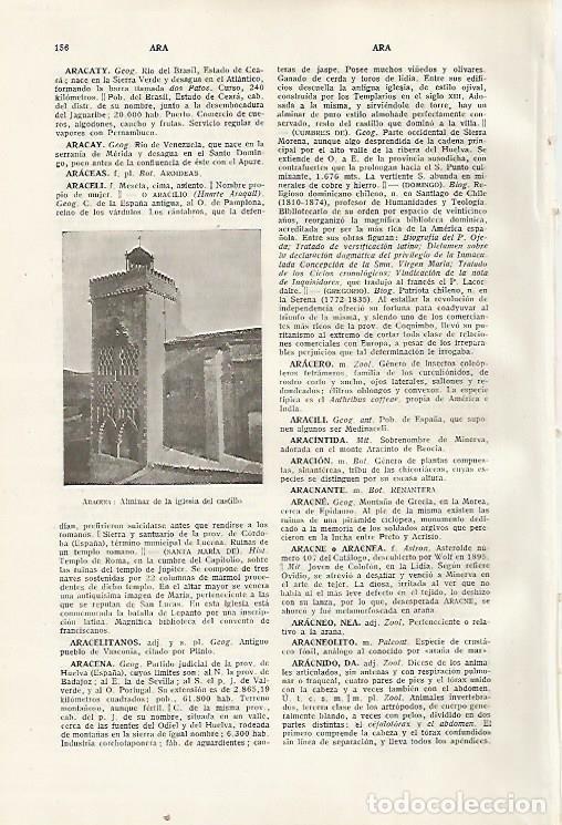 Otros art&iacute;culos de coleccionismo en papel: LAMINA SALVAT 80260: Castillo de Aracena - Varios