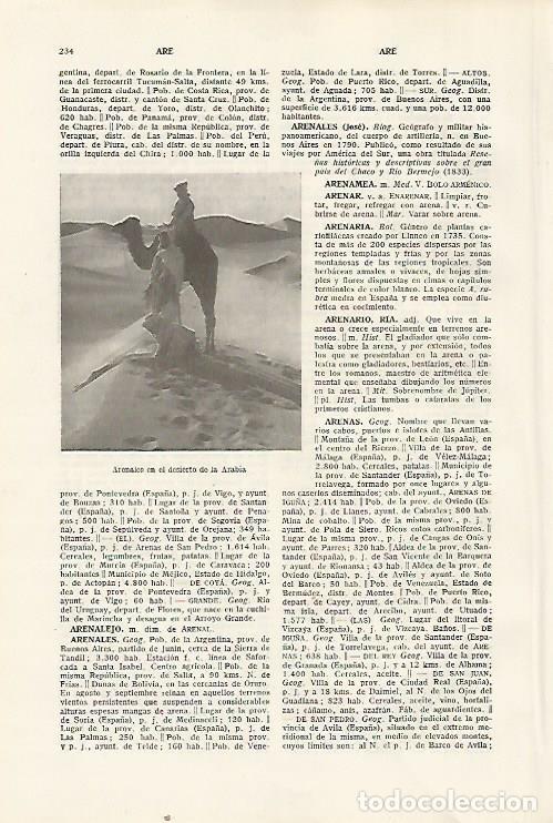 Otros art&iacute;culos de coleccionismo en papel: LAMINA SALVAT 80291: Desierto de Arabia - Varios