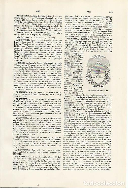 Otros art&iacute;culos de coleccionismo en papel: LAMINA SALVAT 80301: Escudo de Argentina - Varios