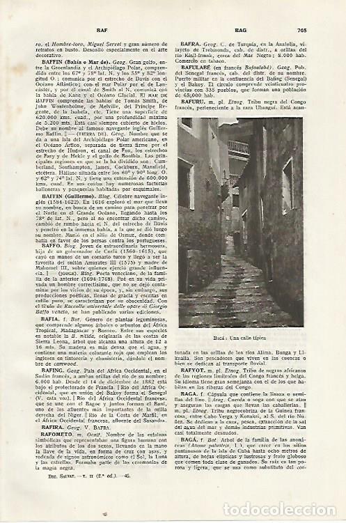 Otros art&iacute;culos de coleccionismo en papel: LAMINA SALVAT 80429: Calle de Baga (Barcelona) - Varios