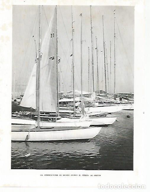 Otros art&iacute;culos de coleccionismo en papel: LAMINA 10440: Puerto de Arenys de Mar Barcelona - Josep Pla