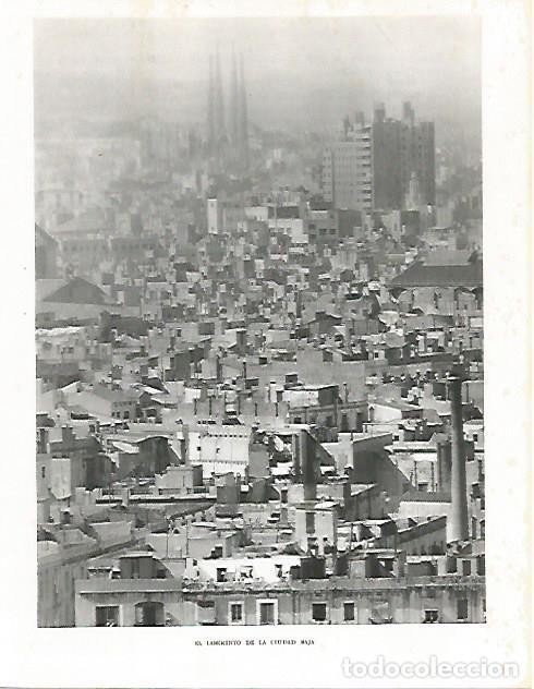 Otros art&iacute;culos de coleccionismo en papel: LAMINA 10433: Vista de Barcelona - Josep Pla