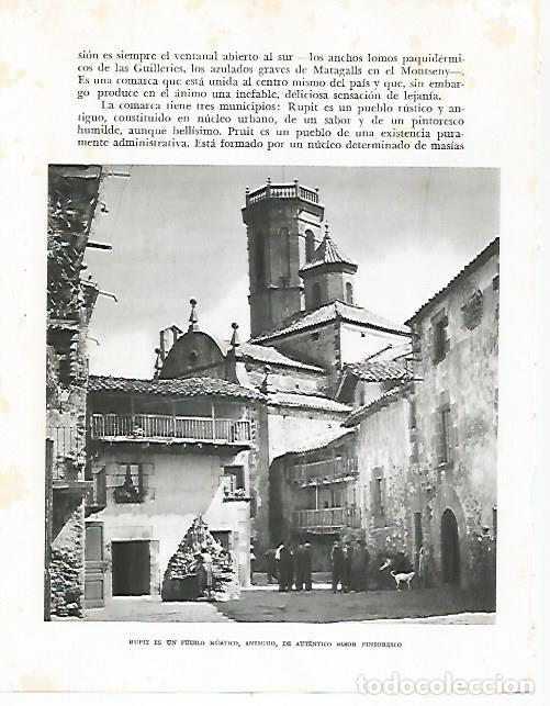 Otros art&iacute;culos de coleccionismo en papel: LAMINA 10501: Rupit - Josep Pla