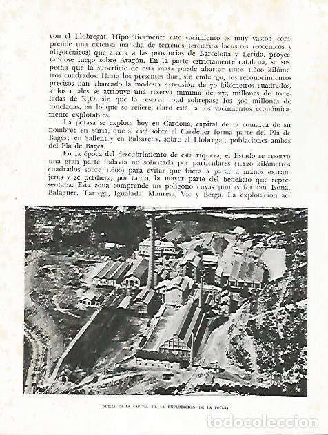 Otros art&iacute;culos de coleccionismo en papel: LAMINA 10548: Vista de Suria - Josep Pla
