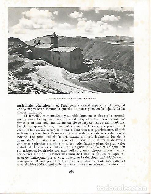 Otros art&iacute;culos de coleccionismo en papel: LAMINA 10504: Iglesia de Sant Joan de Fabregues - Josep Pla