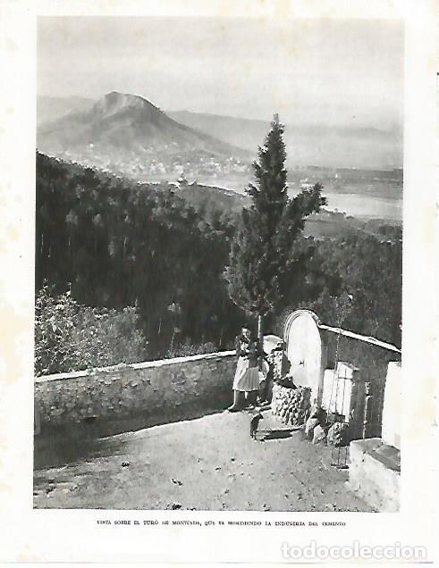 Otros art&iacute;culos de coleccionismo en papel: LAMINA 10530: Vista del Turo de Montcada - Josep Pla