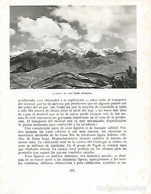 Altri oggetti di carta: LAMINA 10561: Sierra del Cadi - Josep Pla