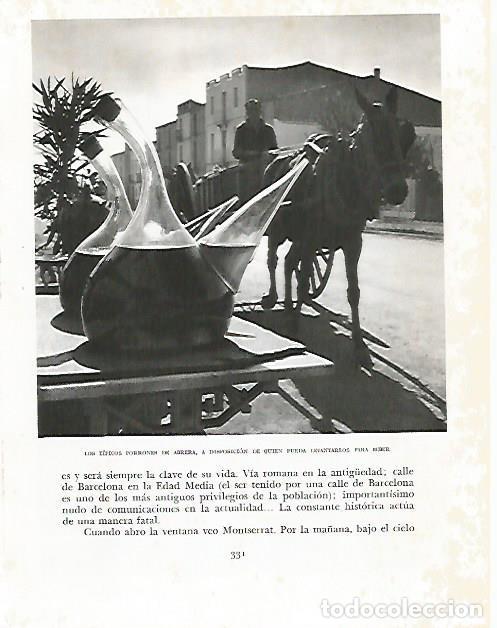 Otros art&iacute;culos de coleccionismo en papel: LAMINA 10572: Porrones de Abrera - Josep Pla