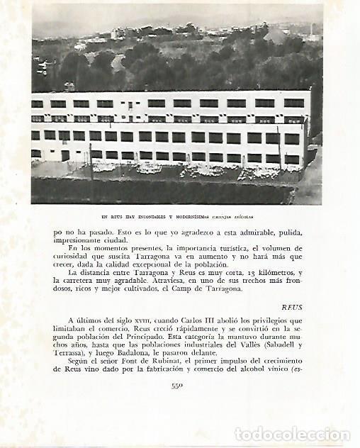 Otros art&iacute;culos de coleccionismo en papel: LAMINA 10665: Granja avicola de Reus - Josep Pla
