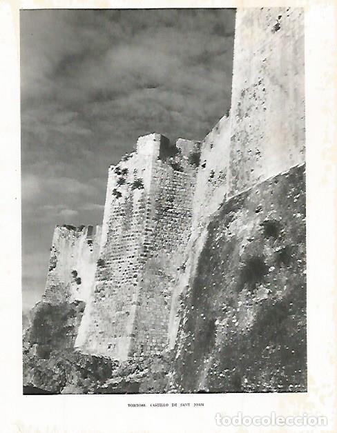 Otros art&iacute;culos de coleccionismo en papel: LAMINA 10671: Castillo de Sant Joan de Tortosa - Josep Pla