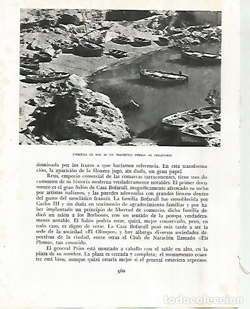 Otros art&iacute;culos de coleccionismo en papel: LAMINA 10668: Playa en L Ametlla de Mar - Josep Pla