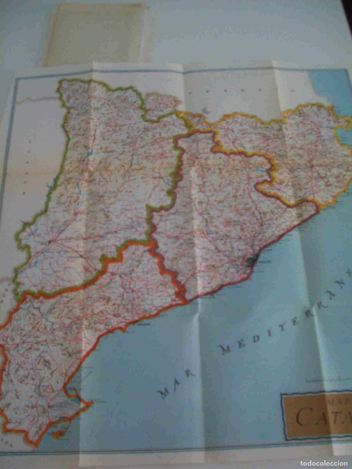 Otros art&iacute;culos de coleccionismo en papel: LAMINA 10697: Mapa de Catalunya - Josep Pla