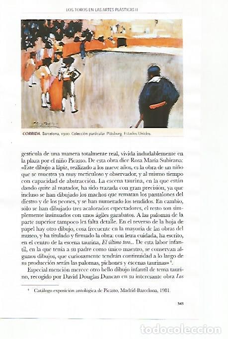 Otros art&iacute;culos de coleccionismo en papel: LAMINA COSSIO 51207: Corrida por Picasso - Varios