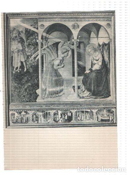Otros art&iacute;culos de coleccionismo en papel: El Museo del Prado, laminas 13 y 14: La anunciacion y La adoracion de los reyes (Fray Angelico)