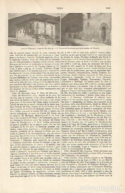 Otros art&iacute;culos de coleccionismo en papel: LAMINA ESPASA 6053: Casa de Pio Baroja en Vera de Bidasoa Navarra - Varios Autores
