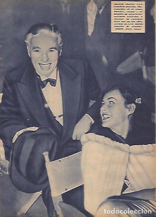 Otros art&iacute;culos de coleccionismo en papel: LAMINA BLANCO Y NEGRO 11821: Charles Chaplin Charlot - Varios