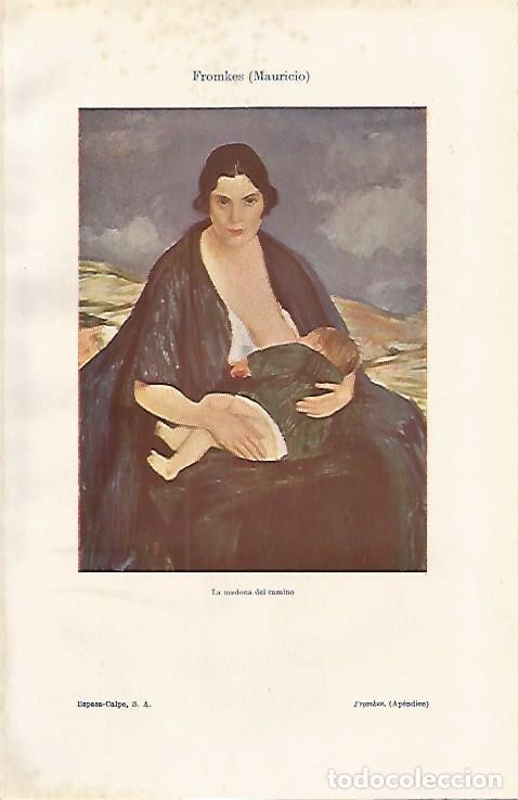 Otros art&iacute;culos de coleccionismo en papel: LAMINA ESPASA 16122: La madona del caminopor M. Fromkes - Varios