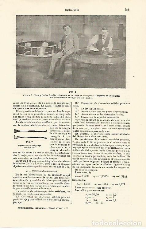 Paper Collecting Others: LAMINA ESPASA 21244: Clark y Lundin trabajando en Yerkes - Varios
