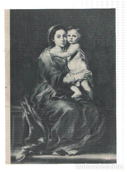 Otros art&iacute;culos de coleccionismo en papel: El Museo del Prado, laminas 45 y 46: La Virgen con el ni&ntilde;o (Murillo) y La rendicion de Breda (Velazq