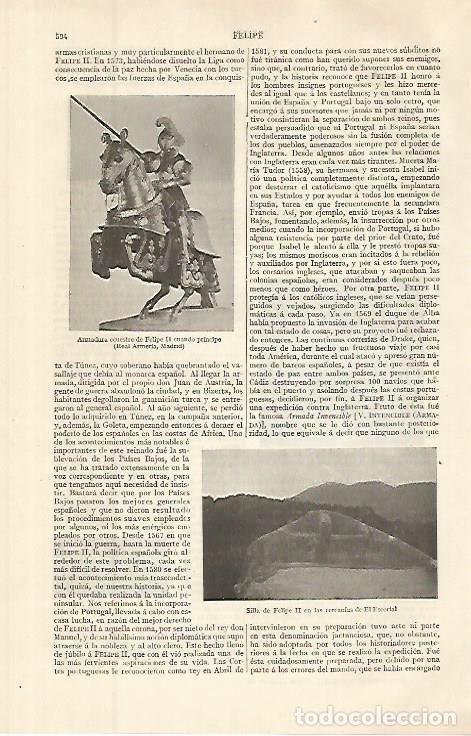 Otros art&iacute;culos de coleccionismo en papel: LAMINA ESPASA 32636: Armadura ecuestre de Felipe II - Varios