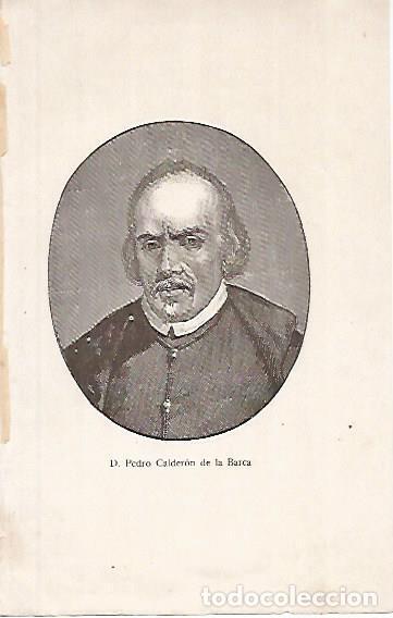 Otros art&iacute;culos de coleccionismo en papel: LAMINA 13750: Pedro Calderon de la Barca - Alfredo Opisso