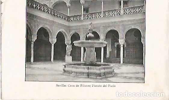 Otros art&iacute;culos de coleccionismo en papel: LAMINA 13827: Casa de Pilatos en Sevilla - Alfredo Opisso