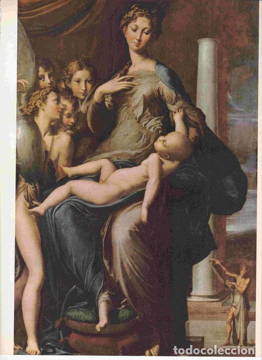 Otros art&iacute;culos de coleccionismo en papel: LAMINA 6676: Francesco Mazzola llamado el Parmigianino La madona del largo cuello - Varios