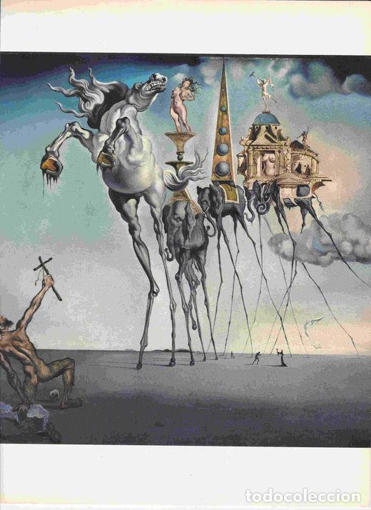 Otros art&iacute;culos de coleccionismo en papel: LAMINA 6756: Salvador Dali Las tentaciones de San Antonio - Varios