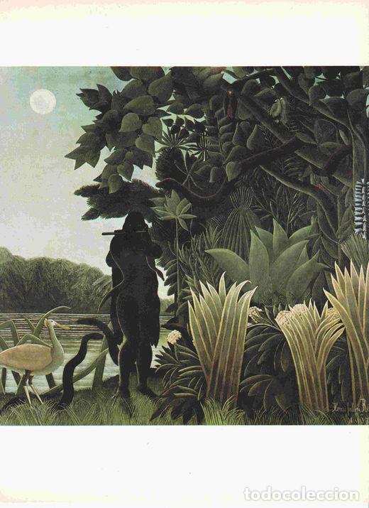Otros art&iacute;culos de coleccionismo en papel: LAMINA 6774: Douanier Rousseau Encantadora de serpientes - Varios