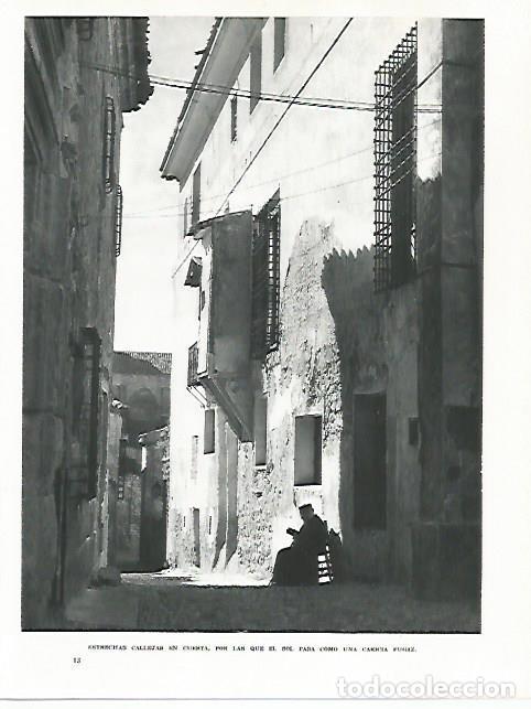 Otros art&iacute;culos de coleccionismo en papel: LAMINA 8890: Calles de Cuenca - G. Gomez de la Serna