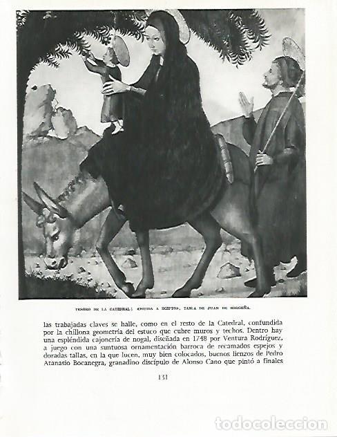 Otros art&iacute;culos de coleccionismo en papel: LAMINA 8895: Huida a Egipto tabla de Juan de Borgo&ntilde;a - G. Gomez de la Serna