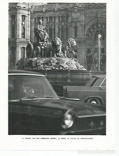 Otros art&iacute;culos de coleccionismo en papel: LAMINA 8922: La Cibeles Madrid - G. Gomez de la Serna