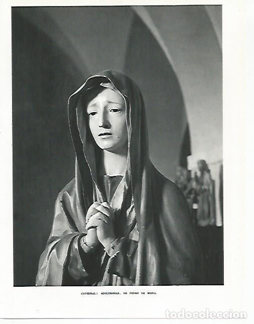Otros art&iacute;culos de coleccionismo en papel: LAMINA 8897: Dolorosa de Pedro de Mena - G. Gomez de la Serna