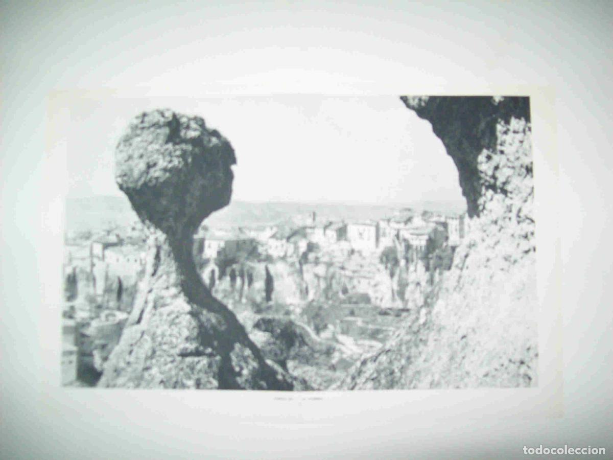 Otros art&iacute;culos de coleccionismo en papel: LAMINA 8889: Vista de Cuenca - G. Gomez de la Serna