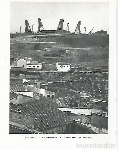 Otros art&iacute;culos de coleccionismo en papel: LAMINA 8975: Instalaciones del aeropuerto de Madrid - G. Gomez de la Serna