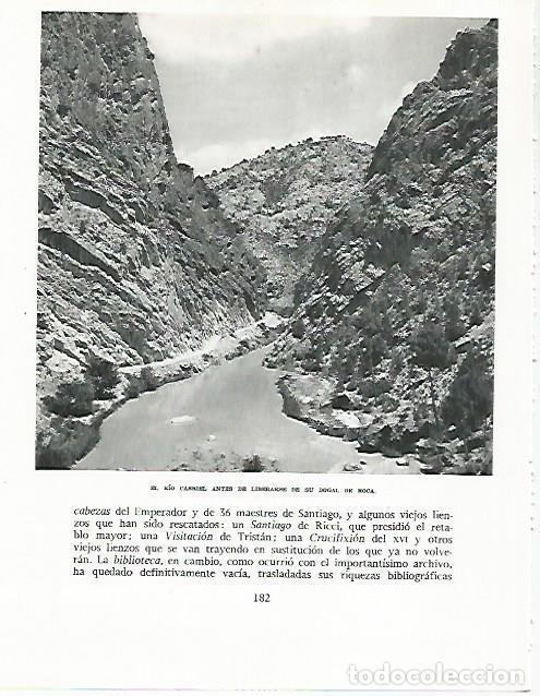 Otros art&iacute;culos de coleccionismo en papel: LAMINA 8920: El rio Cabriel - G. Gomez de la Serna