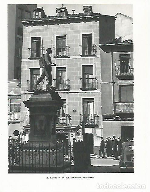 Otros art&iacute;culos de coleccionismo en papel: LAMINA 8926: El Rastro de Madrid - G. Gomez de la Serna